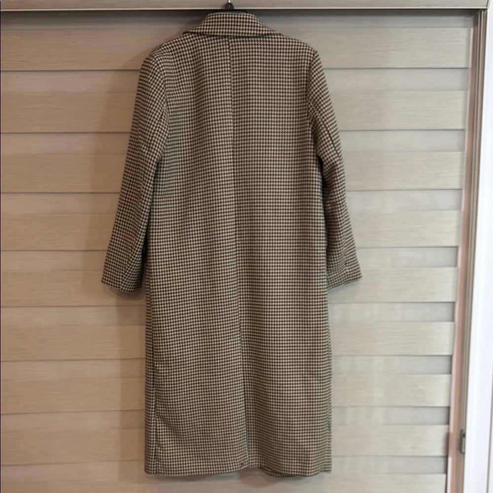 a new day Women's Black and Cream Trench Coat - Picture 7 of 7